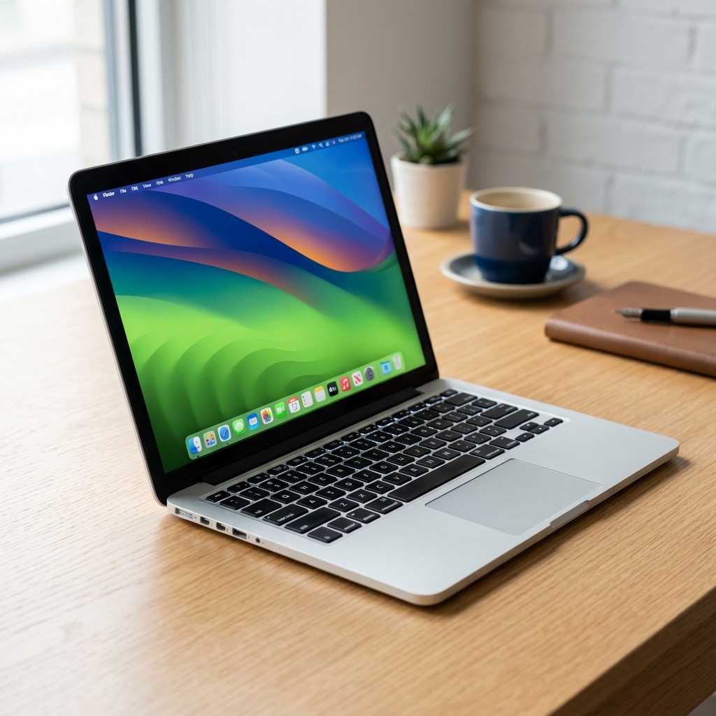 MacBook antigua con sistema nuevo