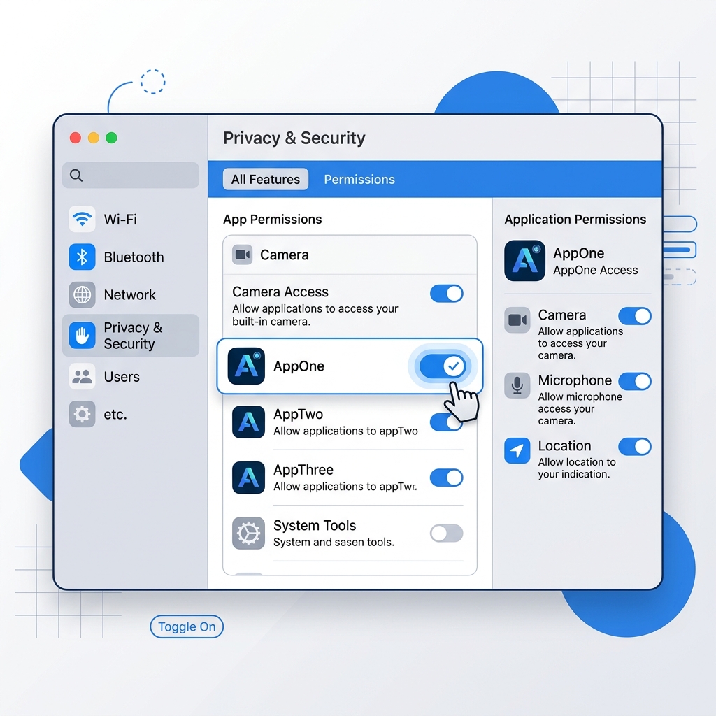 Ajustes de Privacidad